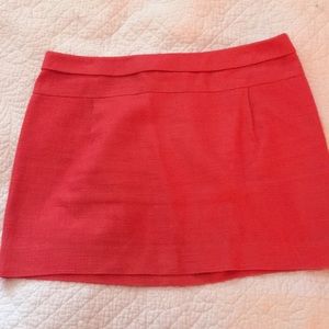 JCrew linen tweed mini skirt